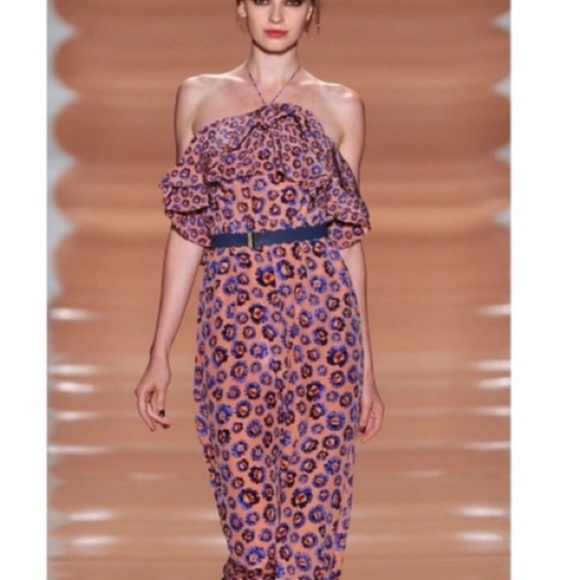 Rebecca Taylor ruffle halter dress - Picture 1 of 10